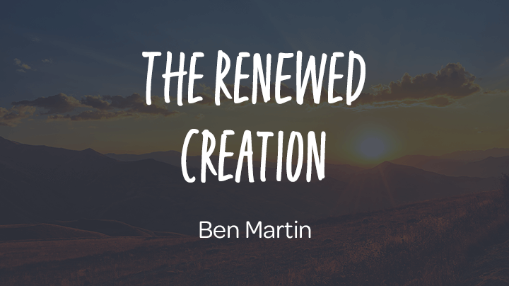The Renewed Creation